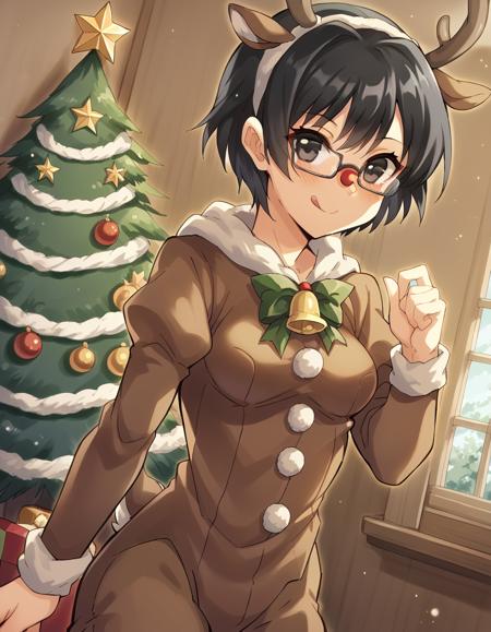 Shizune Hakamichi (羽加道 静音) - Disability Girls (Katawa Shoujo) (かたわ少女)版本ingame (ID: 1175878)