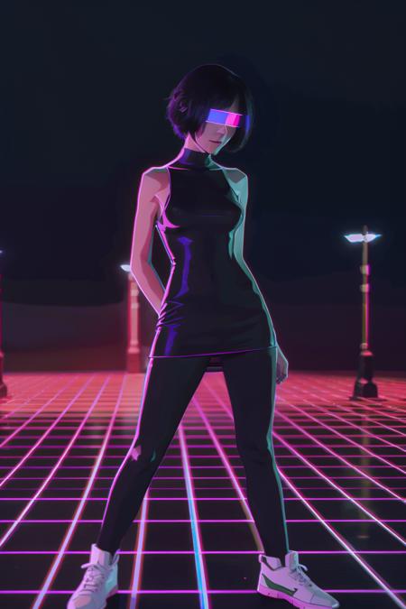 Vaporwave style