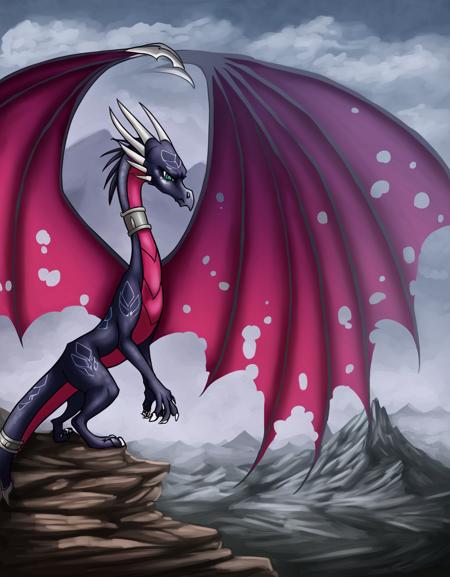 Corrupted Cynder【 The legend of Spyro - A New Beginning 】- 【PONY - FLUX - DSXL】
