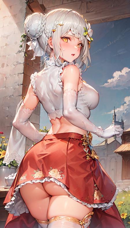 战舰少女r-重庆-曙光女神(Aurora)-绯衣金带服饰