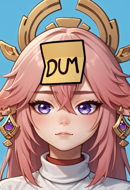 Dum Sticky Note | Concept LoRA XL