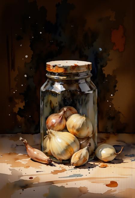 Watercolor painting