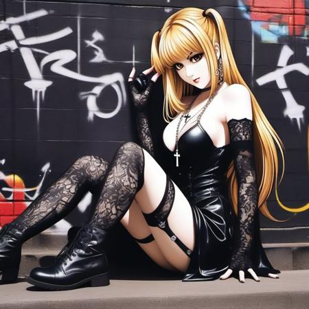 Misa Amane - Death Note - Anime & Realistic SDXL