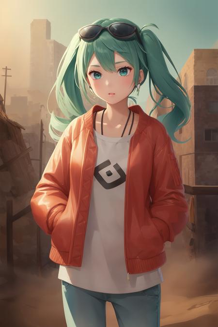 初音未来(砂之行星)_Hatsune Miku(Sand planet)_初音ミク(砂の惑星)