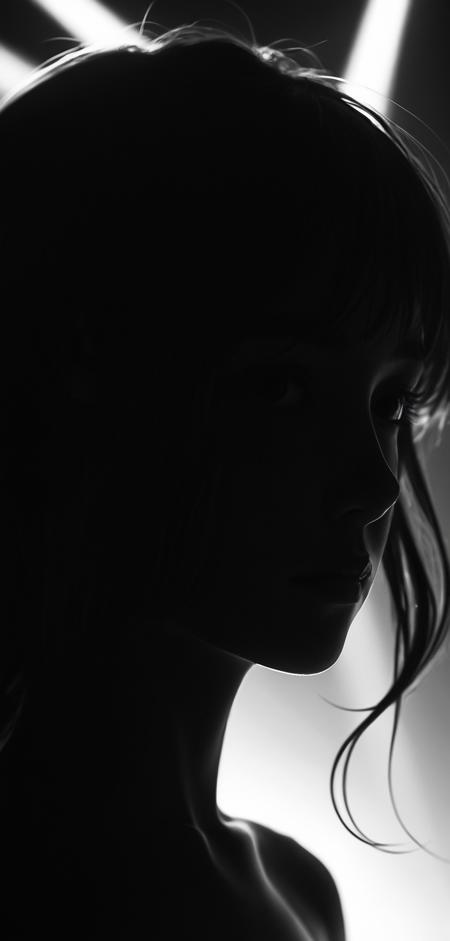 Glowing Silhouette