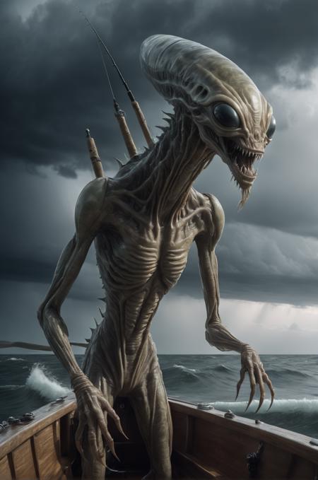 SDXL Alien Daiton