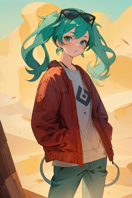 初音未来(砂之行星)_Hatsune Miku(Sand planet)_初音ミク(砂の惑星)