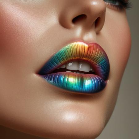 Iridescent Rainbow Lips版本v1.0 (ID: 700822)