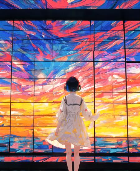 STAINED GLASS -Style LoRA-