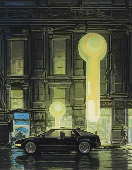 1960's Science Fiction Book Covers - Syd Mead Style - SDXL 1.0