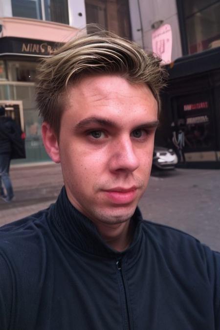 Model Young man