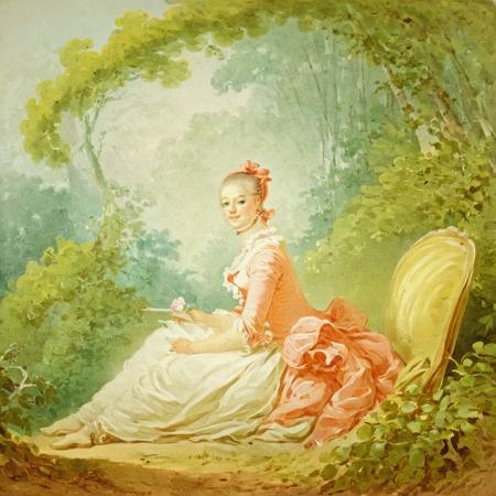 Rococo Paintings style by Fragonard