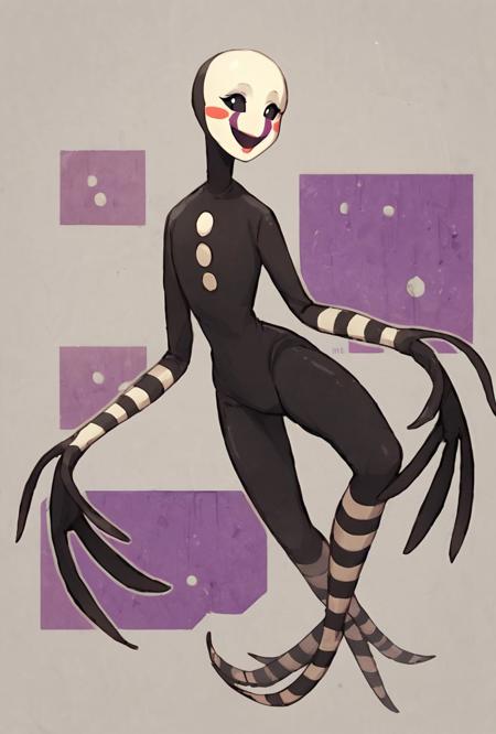 The Puppet / The Marionette FNAF / Five Nights at Freddy's pony + 1.5 + illustrious版本Pony (ID: 1097975)