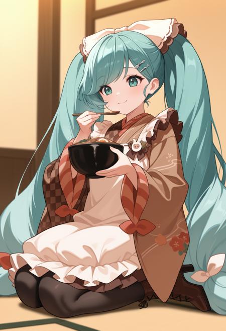 [IllustriousXL v0.1] Yuki Miku (2024) | Vocaloid