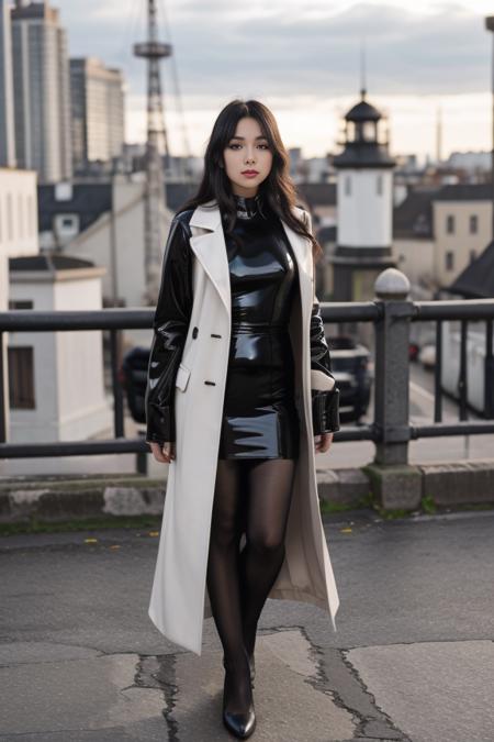 Latex Dresses Collection By Stable Yogi版本Latex_ Dress_Overcoat (ID: 298431)