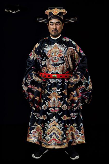 Vietnam Nguyen dynasty court official clothing