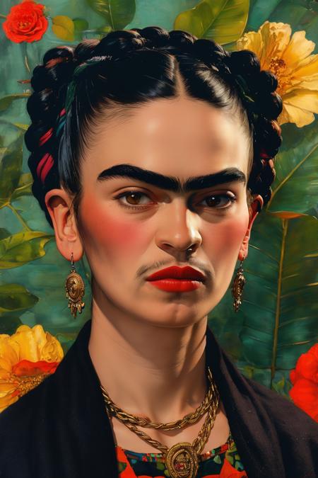 style of Frida Kahlo 378