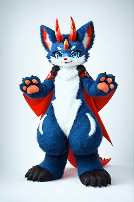 【XL】兽装全装 XL Lora丨Full Fur suit XL Lora