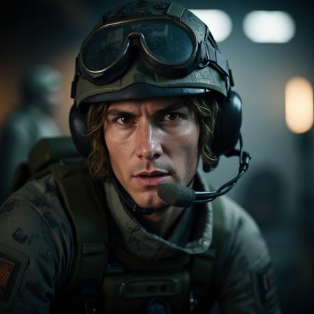 Battlefield + (2042) military cinematic style XL + F1D