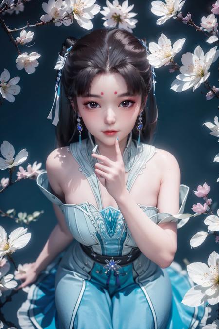 激萌ai蓝灵娥少女版