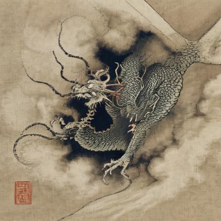 The dragon in the literati painting of the Song Dynasty