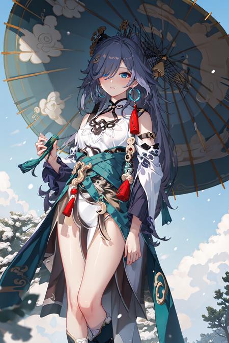 Honkai Impact 3rd-Fu Hua-Azure Empyrea | 崩坏三-符华-云墨丹心版本v2.0 (ID: 162342)