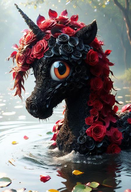 Black & Red Roses - World Morph