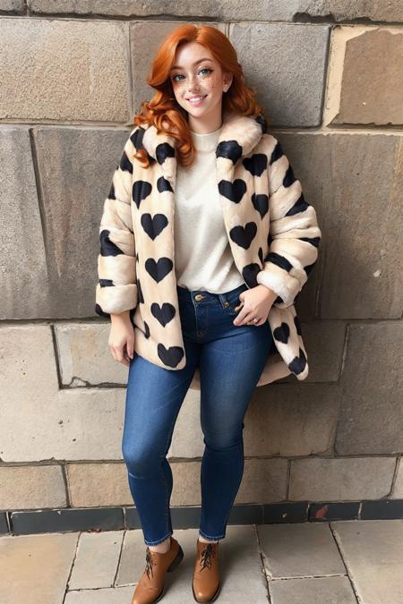 Heart Fur Coat