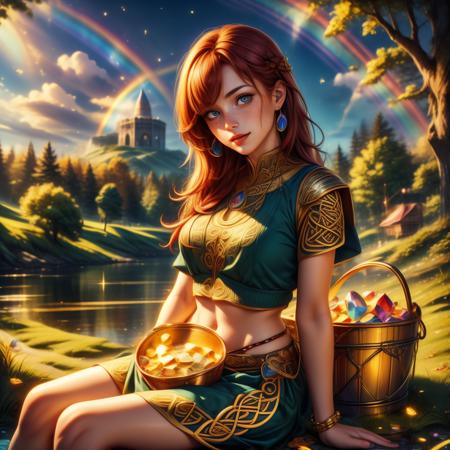 Bucket gold under the rainbow [SD + XL]