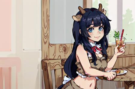 Reindeer Waitress Outfit