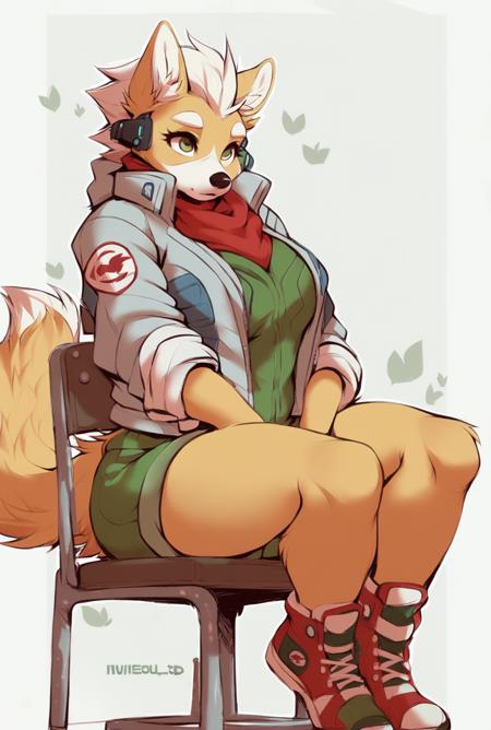 Fox Mccloud Female (Furry)版本Pony_v1.1 (ID: 744469)