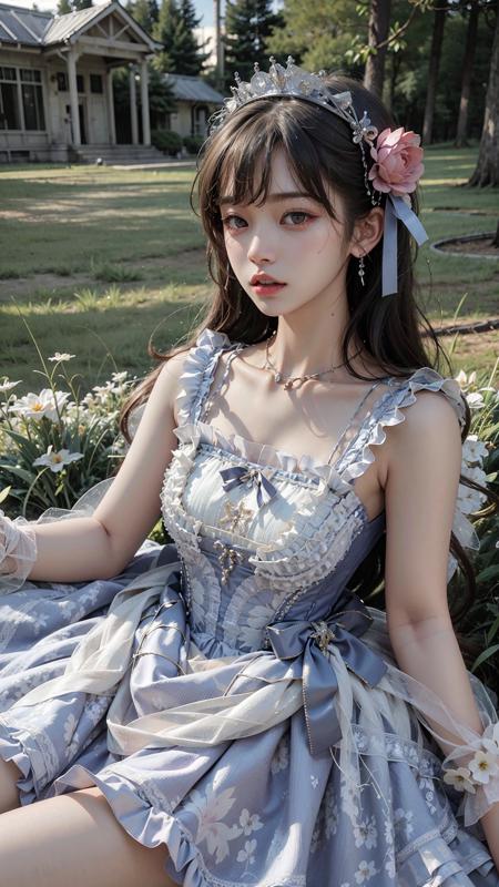 【雾蓝月光】Dress No.15 Wathet Dress