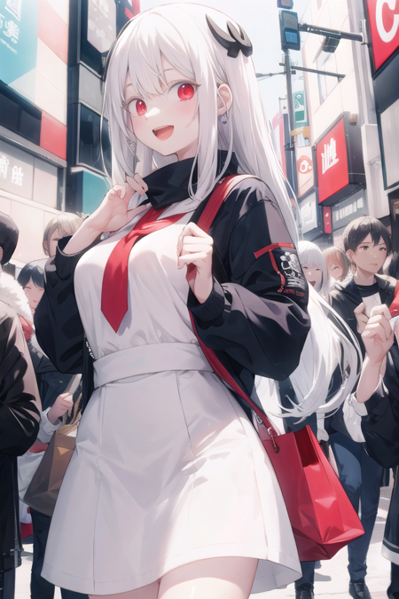 White eyelashes / 白い睫毛