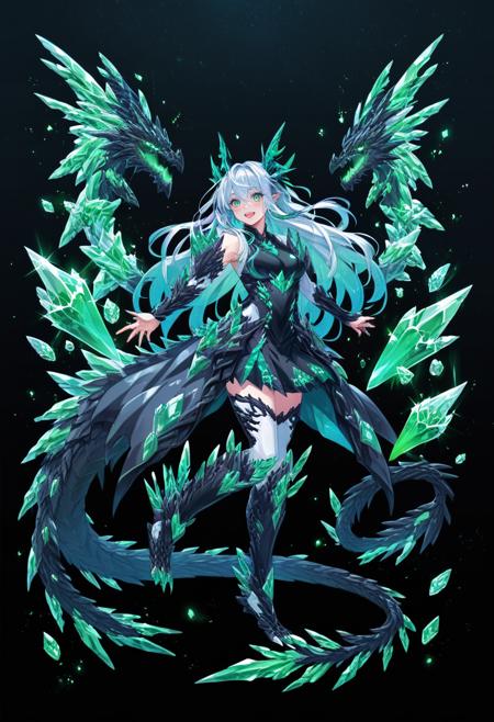 Futtora's Crystal Dragon Girl Lora版本v1.0 (ID: 950219)