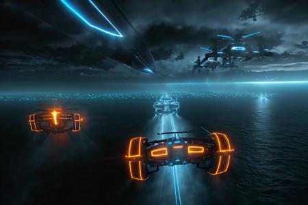 Tron Legacy Style - [Flux, SD1.5]