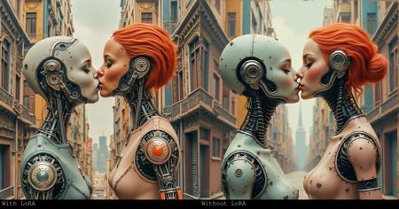 Flux Two People Kissing LoRA