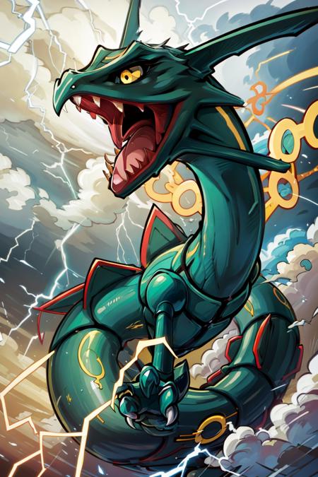 Rayquaza: Sky High Pokémon (Pokemon) (Pokedex #0384)