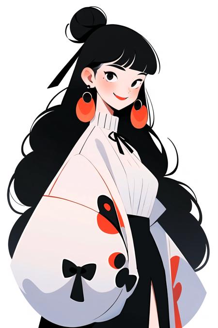 Minimalist flat illustration | smooth lines (极简扁平插画 ｜流畅线条)