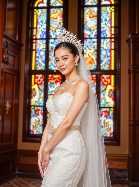 Thai tradional dress,((( Flux )))