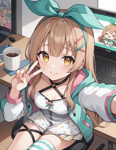 [Request] Nanahira (Virtual YouTuber) / SDXL Pony Diffusion版本v1.0 (ID: 433632)
