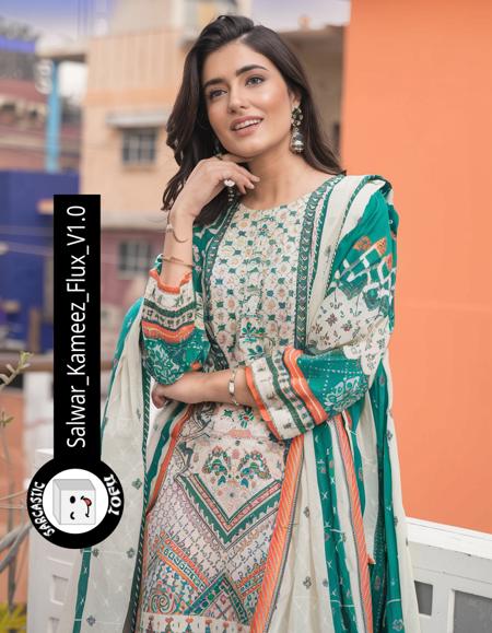 Salwar_Kameez_Flux_by_Sarcastic_TOFU版本Salwar_Kameez_Flux_V1.0 (ID: 812071)