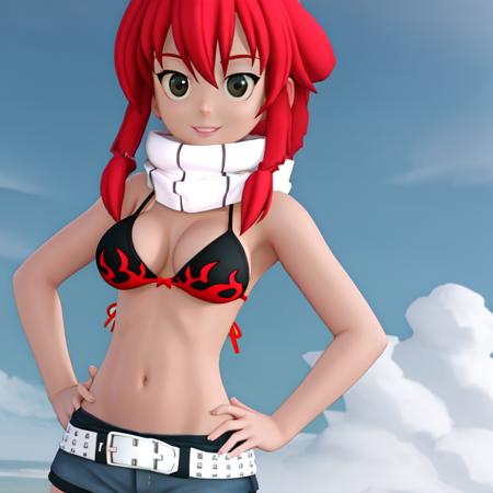 TFM Yoko Littner 3D LoRA版本Yoko V4 - AbyssOrangeMix2 (Hard) (Hard)