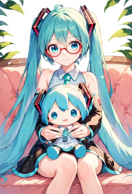 (PonyXL Concept) Holding Character Doll | 角色抱着fufu