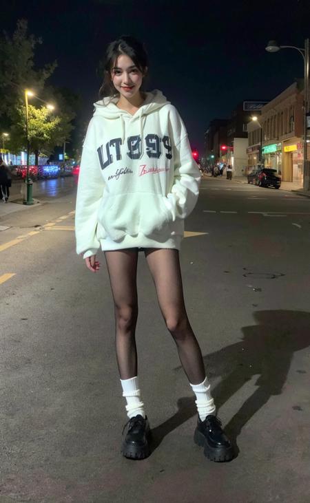 炮姐穿搭 Pantyhose + Socks