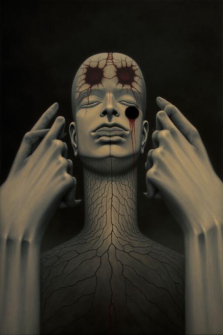 Zdzislaw Beksinski - ArtStyle (FLUX)