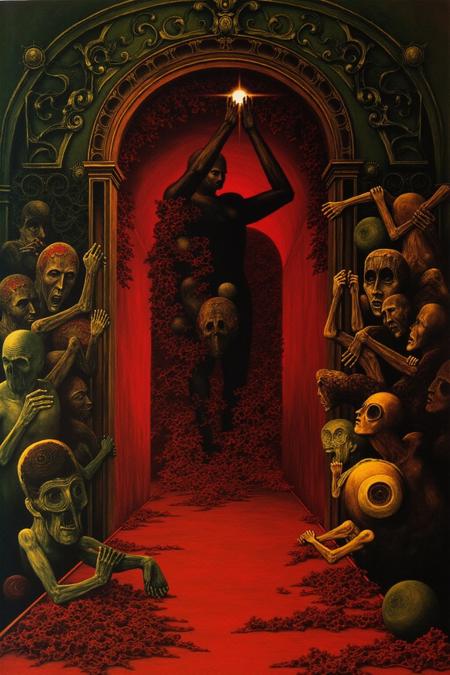 Zdzislaw Beksinski - ArtStyle (FLUX)
