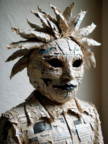 Papier Mache Style SDXL