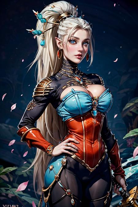 Yvraine: Emissary of Ynnead (Warhammer 40k) Pony & SD1.5