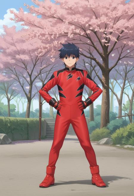 Geki Red / Red Ranger (Outfit) - Juken Sentai Gekiranger / Power Rangers Jungle Fury - (Pony)