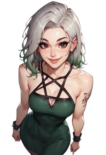 Pentagram dress by IkariRH